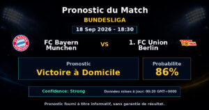 FC Bayern Munchen vs 1. FC Union Berlin Match Prediction - Bundesliga - Betting Analysis