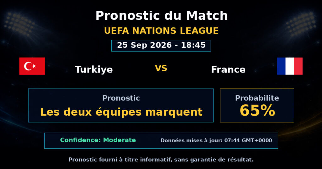 Turkiye vs France Match Prediction - UEFA Nations League - Betting Analysis