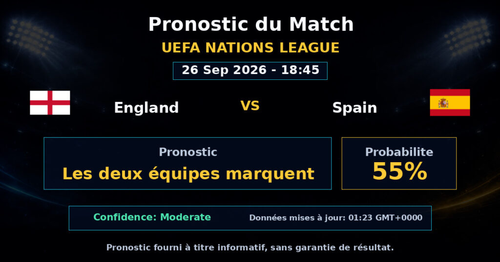 England vs Spain Match Prediction - UEFA Nations League - Betting Analysis
