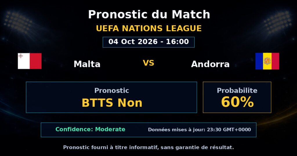 Malta vs Andorra Match Prediction - UEFA Nations League - Betting Analysis